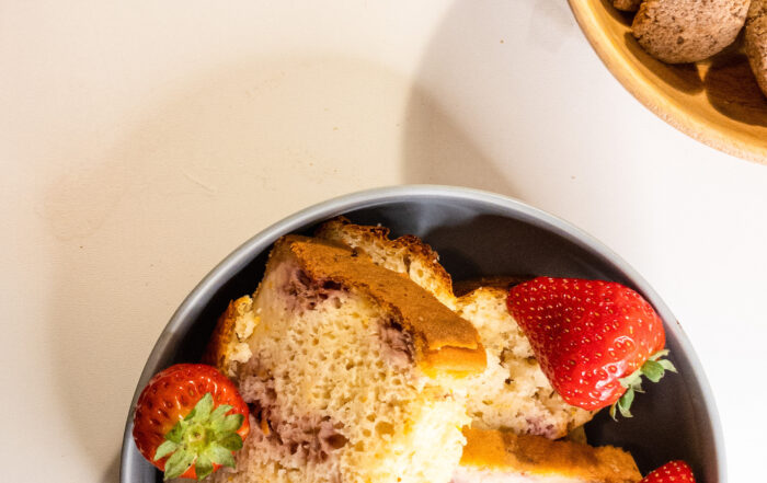 Frambozen yoghurtcake