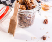 Crunchy monkey granola