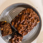 Zoete aardappelbrownie