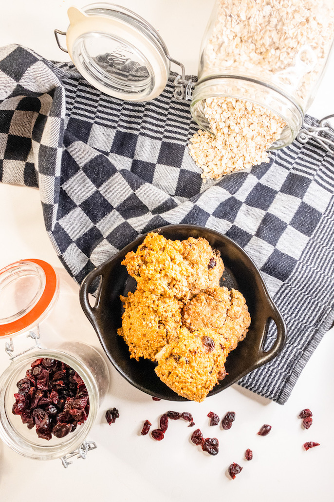 Cranberry haverkoek