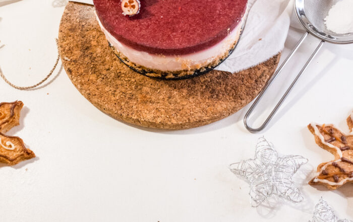 Kerst cheesecake