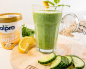 Groene havermoutsmoothie
