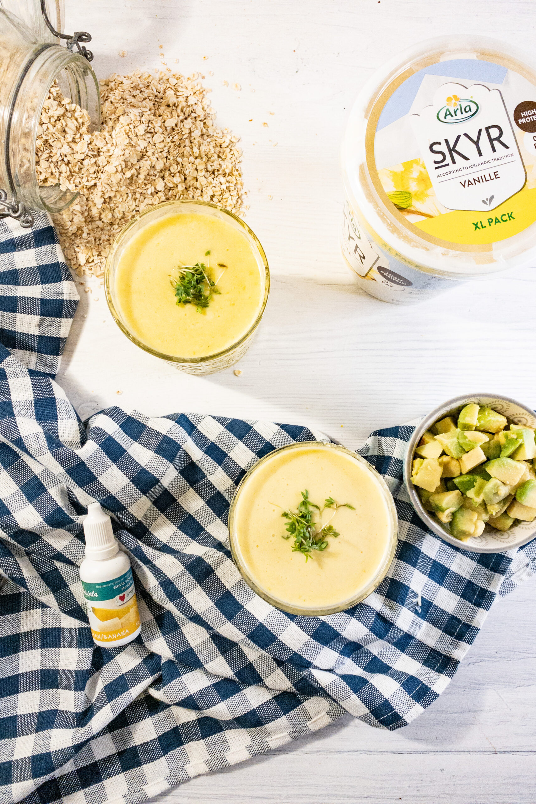 Avocado haversmoothie