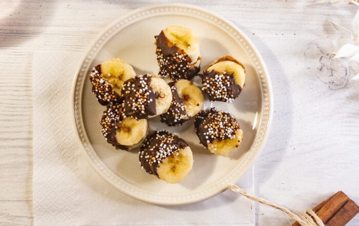 Healthy bananenbonbons