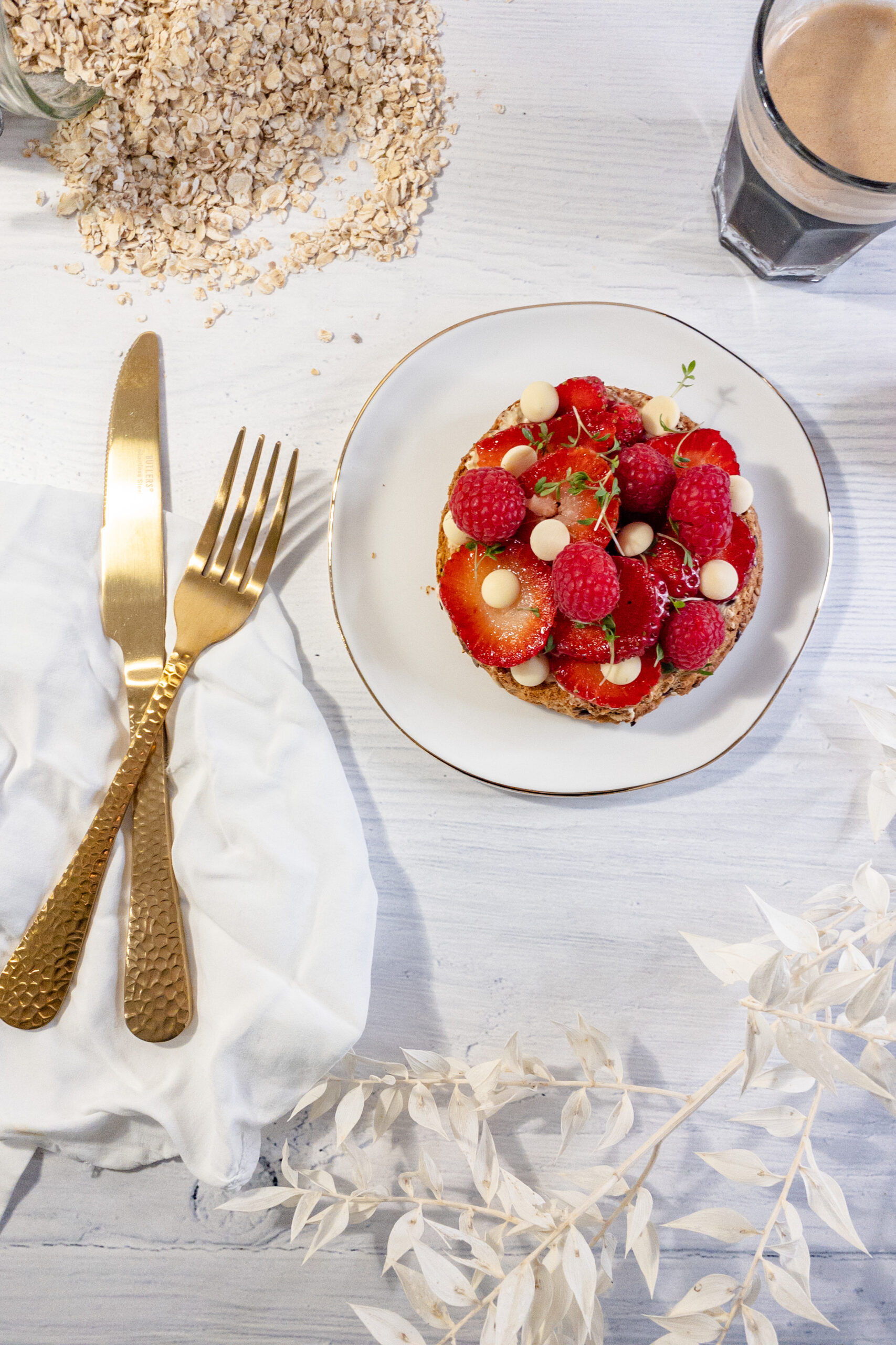 Snelle ontbijttaartje