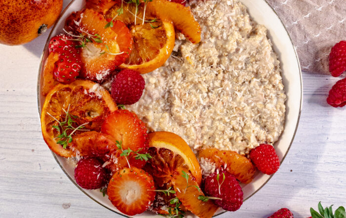 Sinaasappel havermout